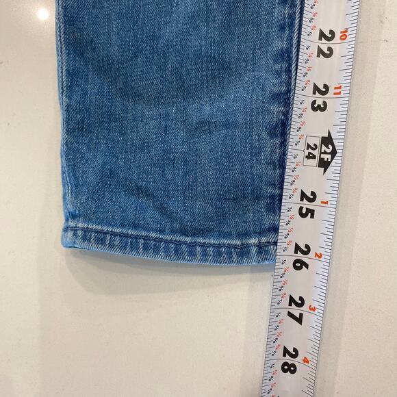 Mother The Looker Crop Skinny Jeans In French Quarter Size 24 - Picture 9 of 11